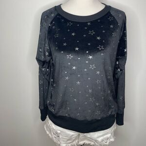 #followme- Black Star Long Sleeve Top & Pant Set